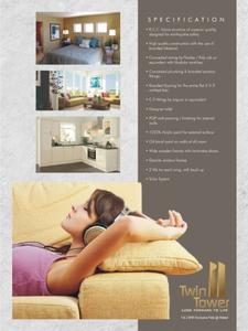 Image of 1014 Sq.ft 2 BHK Apartment / Flat for sale in Twin Tower Phase 2, Wakad, Pune for Rs. 8200000