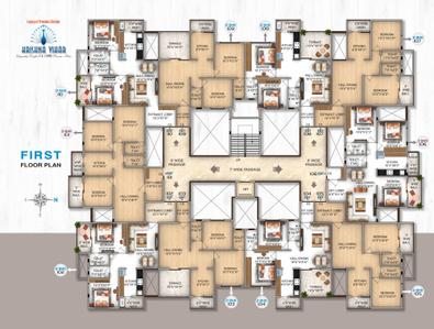 Image of 1500 Sq.ft 2 BHK Penthouse for sale in Krishna Vihar, Zingabai Takli, Nagpur for Rs. 8000000