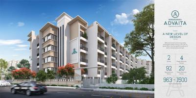 Image of 582 Sq.ft 2 BHK Apartment / Flat for sale in Nirmaanika Advaita, Balagere, Bengaluru for Rs. 5000000