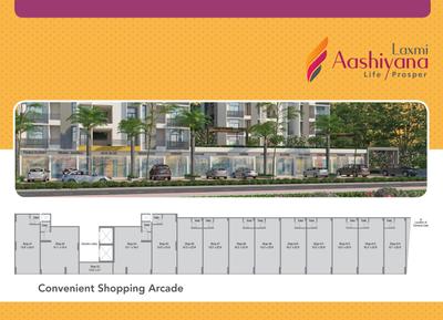 Image of 567 Sq.ft 2 BHK Apartment / Flat for sale in Laxmi Aashiyana, Narolgam, Ahmedabad for Rs. 2650000