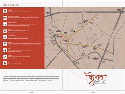 Image of 2070 Sq.ft 3 BHK Apartment / Flat for sale in Rudra Keshav Skyline, Chandkheda, Ahmedabad for Rs. 9800000