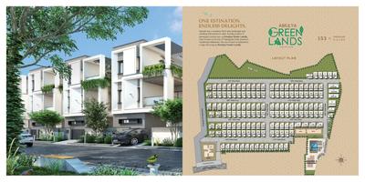 Image of 3215 Sq.ft 4 BHK Villa for sale in Kamala Amulya Greenlands, Tukkuguda, Hyderabad for Rs. 25000000