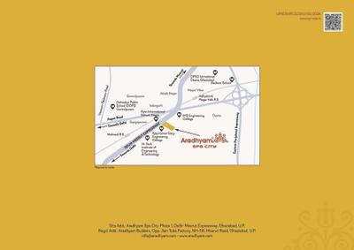 Image of 1645 Sq.ft 3 BHK Apartment / Flat for sale in Aradhyam Spa City Phase 1, Dasna, Ghaziabad for Rs. 14500000