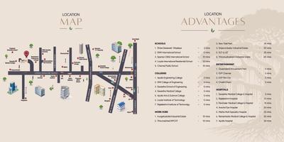 Image of 1050 Sq.ft Residential Plot / Land for sale in Jain Adharsh Avenue, Kuthambakkam, Chennai for Rs. 5773950