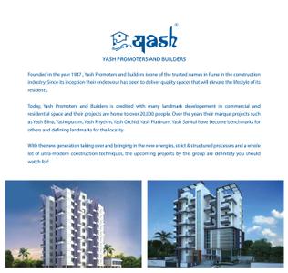 Image of 1150 Sq.ft 2 BHK Apartment / Flat for sale in Yash Florencia C Wing, Kondhwa, Pune for Rs. 6500000