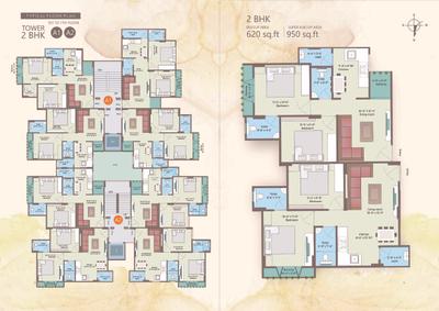 Image of 600 Sq.ft 1 BHK Apartment / Flat for sale in Saibaba Apartment, Navapura, Vadodara for Rs. 1900000