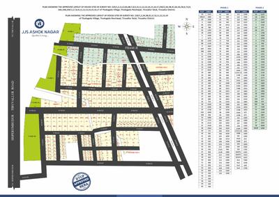 Image of 1600 Sq.ft Residential Plot / Land for sale in Premier JJS Ashok Nagar, Sriperumbudur, Chennai for Rs. 4233600