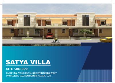 Image of 2400 Sq.ft 4 BHK Villa for sale in Satya Villa, Noida Extension, Greater Noida for Rs. 11976000