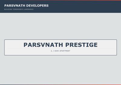 Image of 1790 Sq.ft 3 BHK Apartment / Flat for sale in Parsvnath Prestige, Sector 93A, Noida for Rs. 28000000