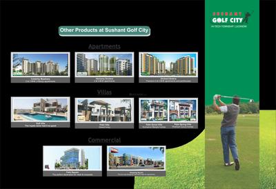 Image of 1000 Sq.ft Residential Plot / Land for sale in Ansal API Sushant Golf City Greenwood Duplex, Sushant Golf City, Lucknow for Rs. 1000000