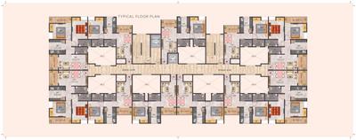 Image of 698 Sq.ft 1 BHK Apartment / Flat for sale in Raj Nirvana Eden, Ambernath East, Ambernath for Rs. 2500000
