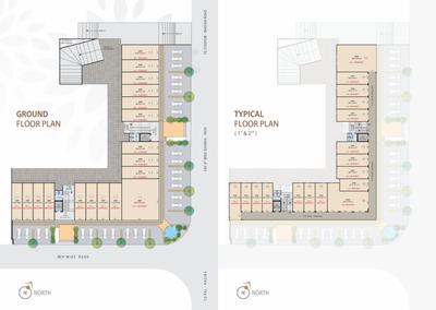 Image of 1300 Sq.ft 2 BHK Apartment / Flat for sale in Shivansh Sai Milaap Residency, Palanpur, Surat for Rs. 5300000