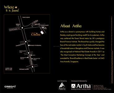 Image of 495 Sq.ft 1 BHK Apartment / Flat for sale in Artha Citrine, Thattanahalli, Bengaluru for Rs. 2500000