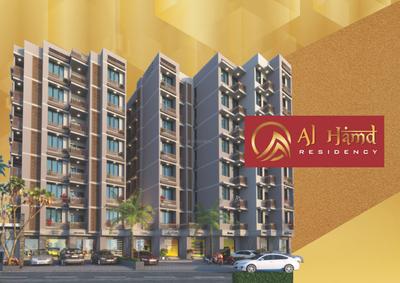 Image of 1242 Sq.ft 2 BHK Apartment / Flat for sale in Highrise Landmark Al Hamd Residency, Sarkhej, Ahmedabad for Rs. 8000000