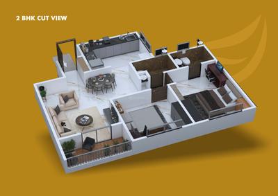 Image of 1000 Sq.ft 2 BHK Apartment / Flat for sale in Shree Bhagwati Panache Flora, Ravet, Pune for Rs. 5400000