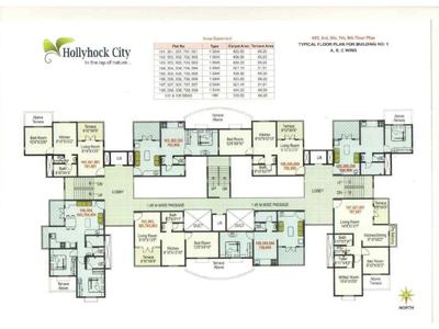 Image of 550 Sq.ft 1 BHK Apartment / Flat for sale in Kate Moze Hollyhock City Building No 2 Wing D, Lohegaon, Pune for Rs. 3456089