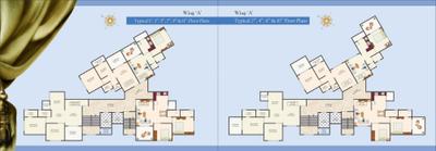 Image of 830 Sq.ft 2 BHK Apartment / Flat for sale in Sonigara Indraprabha Phase 2, Kiwale, Pune for Rs. 5800000