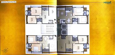 Image of 1350 Sq.ft 2 BHK Apartment / Flat for sale in Meera Heights, Bhimrad, Surat for Rs. 6500000