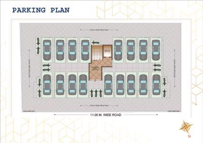 Image of 900 Sq.ft 1 BHK Apartment / Flat for sale in Pushpak Palladium, Kharghar, Navi Mumbai for Rs. 6900000