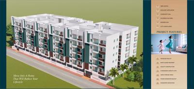 Image of 1098 Sq.ft 2 BHK Apartment / Flat for sale in GM Sri Sai Signature by GM Developers, Horamavu, Bengaluru for Rs. 7490000