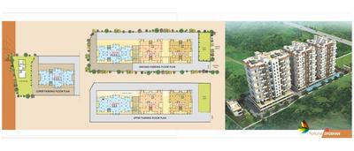 Image of 568 Sq.ft 1 BHK Apartment / Flat for sale in Fortune Shubhan, Yewalewadi, Pune for Rs. 2800000