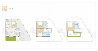 Image of 1500 Sq.ft 4 BHK Villa for sale in Auro Vivaanta, Bill, Vadodara for Rs. 8500000