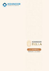 Image of 513 Sq.ft 1 BHK Apartment / Flat for sale in Kohinoor Bella, Palava Phase 1, Thane for Rs. 3200000