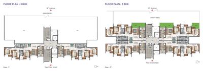 Image of 1262 Sq.ft 3 BHK Apartment / Flat for sale in Lodha Palava Olivia C, Dombivli East, Thane for Rs. 13600000