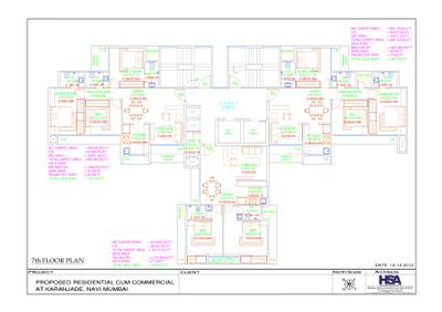 Image of 1287 Sq.ft 2 BHK Apartment / Flat for sale in New Homes Aum Shree, Karanjade, Navi Mumbai for Rs. 10000000