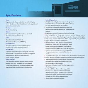 Image of 2970 Sq.ft 3 BHK Apartment / Flat for sale in Shree Ratnam Sampada, Chandkheda, Ahmedabad for Rs. 15180000