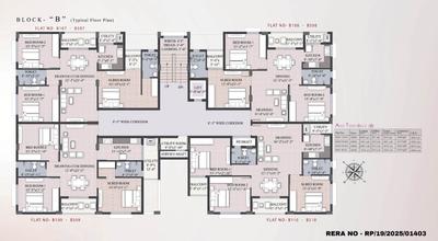 Image of 1371 Sq.ft 2 BHK Apartment / Flat for sale in Monument Euphoria, Sundarpur, Bhubaneswar for Rs. 7677600