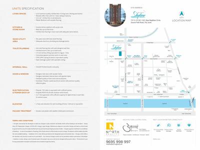Image of 1737 Sq.ft 3 BHK Apartment / Flat for sale in Northern Skyline, Bhatha, Surat for Rs. 7800000