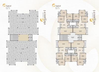 Image of 1190 Sq.ft 2 BHK Apartment / Flat for sale in Sahajanand Elagance 1, Karamsad, Anand for Rs. 3451000
