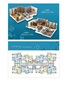 Image of 1610 Sq.ft 2 BHK Apartment / Flat for sale in Paras Delicia, Hinjawadi, Pune for Rs. 9200000