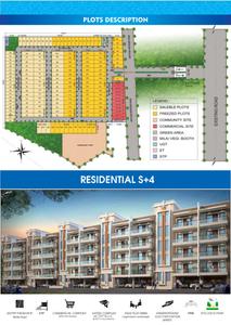 Image of 1600 Sq.ft 3 BHK Builder Floor for sale in Amolik Residency, Sector 86, Faridabad for Rs. 13500000
