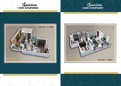 Image of 950 Sq.ft 2 BHK Apartment / Flat for sale in La Grandeur, Dombivli East, Thane for Rs. 8500000