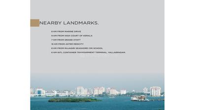 Image of 1226 Sq.ft 2 BHK Apartment / Flat for sale in Nanma Castle Rock, Vypin, Kochi for Rs. 7200000