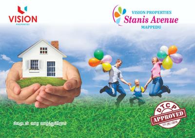 Image of 1200 Sq.ft Residential Plot / Land for sale in Vision Stanis Avenue Mappedu, Thiruvallur, Chennai for Rs. 1900000