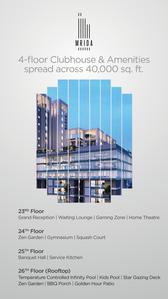 Image of 1395 Sq.ft 2 BHK Apartment / Flat for sale in Ira Vian Mrida, Kollur, Hyderabad for Rs. 9800000