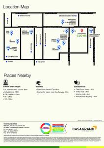 Image of 650 Sq.ft Residential Plot / Land for sale in Casagrand Clovis, Thaiyur, Chennai for Rs. 1690000