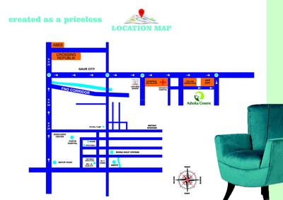 Image of 1050 Sq.ft 2.5 BHK Independent House for sale in Shree Brahma Ashoka Greens, Noida Extension, Greater Noida for Rs. 4199000