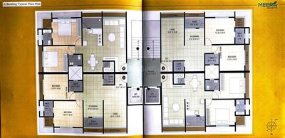 Image of 1350 Sq.ft 2 BHK Apartment / Flat for sale in Meera Heights, Bhimrad, Surat for Rs. 6500000