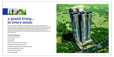 Image of 950 Sq.ft 2 BHK Apartment / Flat for sale in Saptashree Height, Thane West, Thane for Rs. 11000000