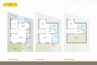 Image of 1440 Sq.ft 4 BHK Villa for sale in Radhe Vrundavan Villa, Raysan, Gandhinagar for Rs. 27500000