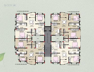 Image of 900 Sq.ft 2 BHK Apartment / Flat for sale in Saswat Homes, Patia, Bhubaneswar for Rs. 9200000