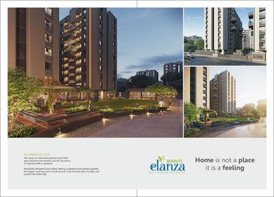 Image of 1200 Sq.ft 2 BHK Apartment / Flat for sale in Shivay Maruti Elanza, New Maninagar, Ahmedabad for Rs. 4600000