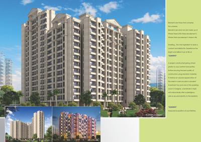 Image of 460 Sq.ft 1 BHK Apartment / Flat for sale in Uma Elements Building B Vayu, Daighar Gaon, Thane for Rs. 4300000