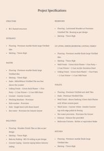 Villa Bellissimo Brochure 10