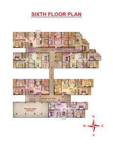 Image of 1919 Sq.ft 3 BHK Apartment / Flat for sale in Jupiter Appartment, Bhuwana, Udaipur for Rs. 8100000