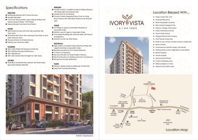 Image of 660 Sq.ft 1 BHK Apartment / Flat for sale in Phate Ivory Vista, Katraj, Pune for Rs. 4500000
